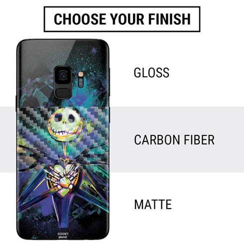 Disney The Nightmare Before Christmas Jack Skellington Art Galaxy S9 Skin